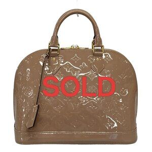 LOUIS VUITTON Alma PM Dune Monogram Vernis - Handbag 975-071125